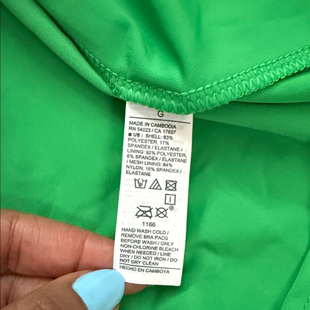 New Old Navy Large Green Women's One Piece Swimsuit - Picture 5 of 11
